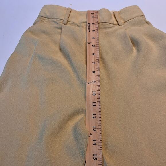 Theory Womens Cream High Waist Pleated Trousers Size 0 - Picture 10 of 11